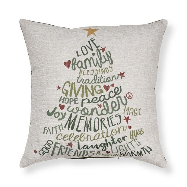 Kohls decorative hot sale christmas pillows