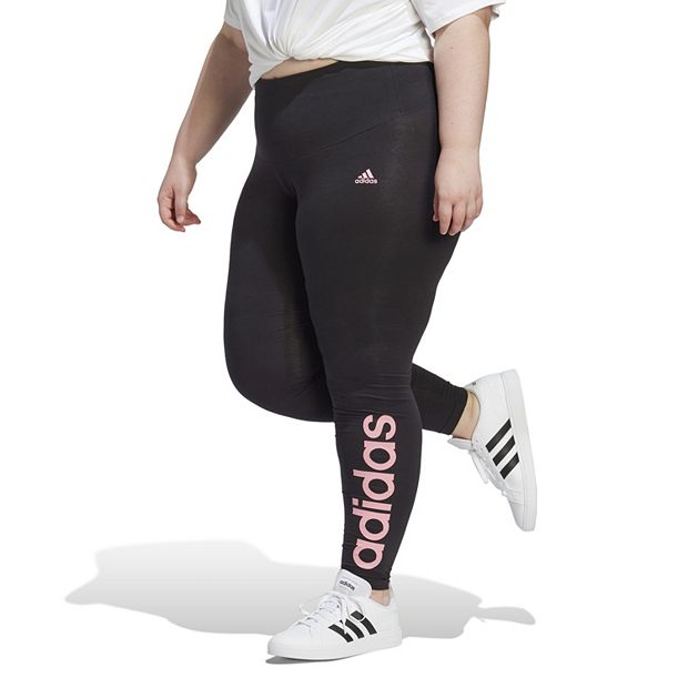 Plus Size adidas 3-Stripe Leggings- 4X