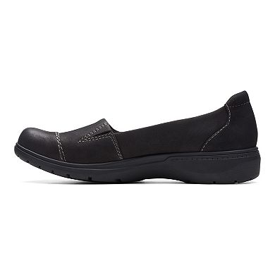 Clarks® Carleigh Lulin Women's Leather Slip-On Shoes