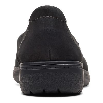 [美品]CLARKS Amazon.com | Clarks Women's Zylah Top Loafer, Black Crinkle Patent