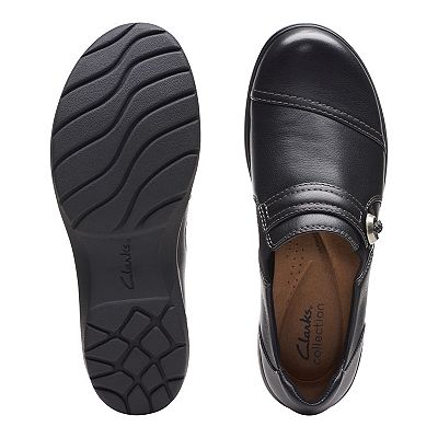 Clarks® Carleigh Pearl Women's Leather Slip-On Shoes