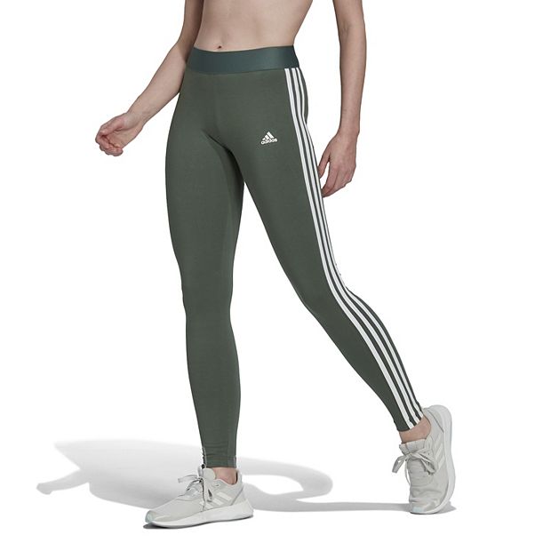 Women's adidas Essential 3-Stripe High-Waisted Leggings