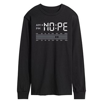 Men's Nope Long Sleeve Tee