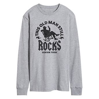 Men's This Old Man Still Rocks Long Sleeve Tee