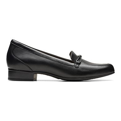 Clarks® Juliet Shine Women's Leather Slip-On Shoes