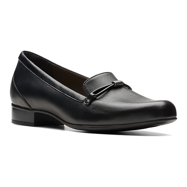 Clarks® Juliet Shine Women's Leather Slip-On Shoes