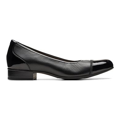 Clarks® Juliet Step Women's Leather Slip-On Shoes