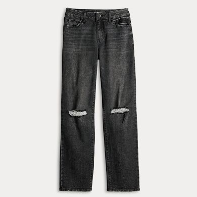 Juniors' SO® Mid-Rise Straight Jeans