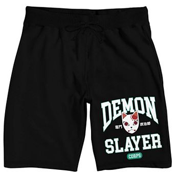 Men's Demon Slayer Fox Pajama Shorts