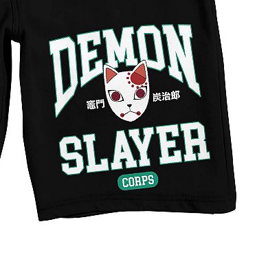 Men's Demon Slayer Fox Pajama Shorts