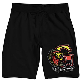 Men's Harry Potter Black Pajama Shorts