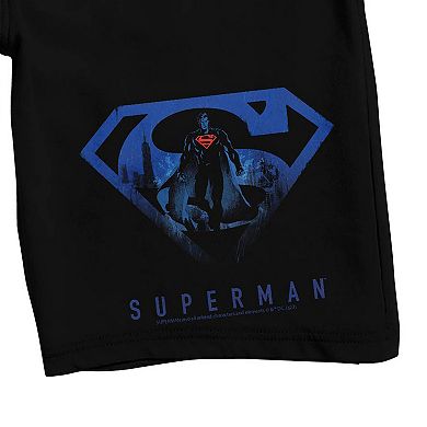 Men's Superman Classic Logo Pajama Shorts