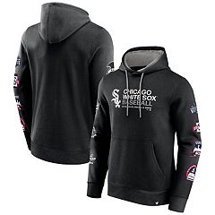 Men's Chicago White Sox Fanatics Branded Black Gametime Arch Pullover  Sweatshirt