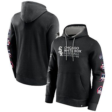 Men's Fanatics Branded Black Chicago White Sox Extra Innings Pullover Hoodie