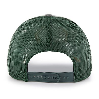 Men's '47 Charcoal Oakland Athletics Slate Trucker Snapback Hat