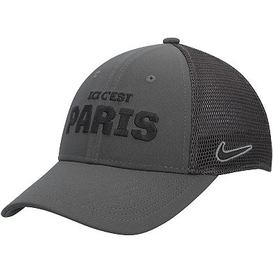 Youth Nike Anthracite Paris Saint-Germain Legacy91 Performance Flex Hat