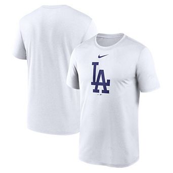 Men's Nike White Los Angeles Dodgers New Legend Logo T-Shirt