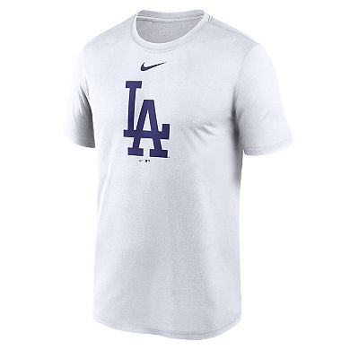Men's Nike White Los Angeles Dodgers New Legend Logo T-Shirt