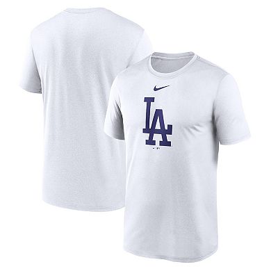 Men's Nike White Los Angeles Dodgers New Legend Logo T-Shirt