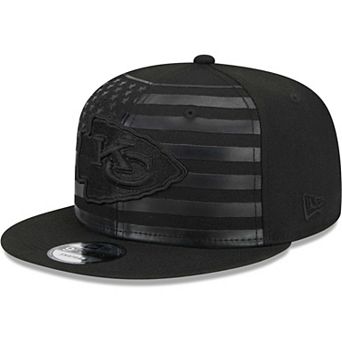 Men's New Era Black Kansas City Chiefs Independent 9FIFTY Snapback Hat