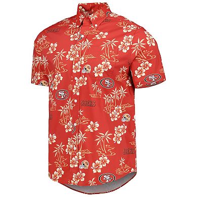 Men's Reyn Spooner Scarlet San Francisco 49ers Kekai Button-Up Shirt