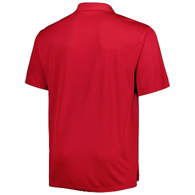 Men's Scarlet San Francisco 49ers Big & Tall Birdseye Polo