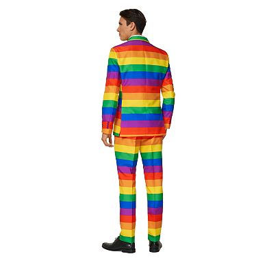 Men's Suitmeister Slim-Fit Rainbow Pride Suit