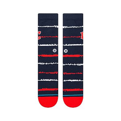 Men's Stance Cleveland Guardians Chalk Crew Socks