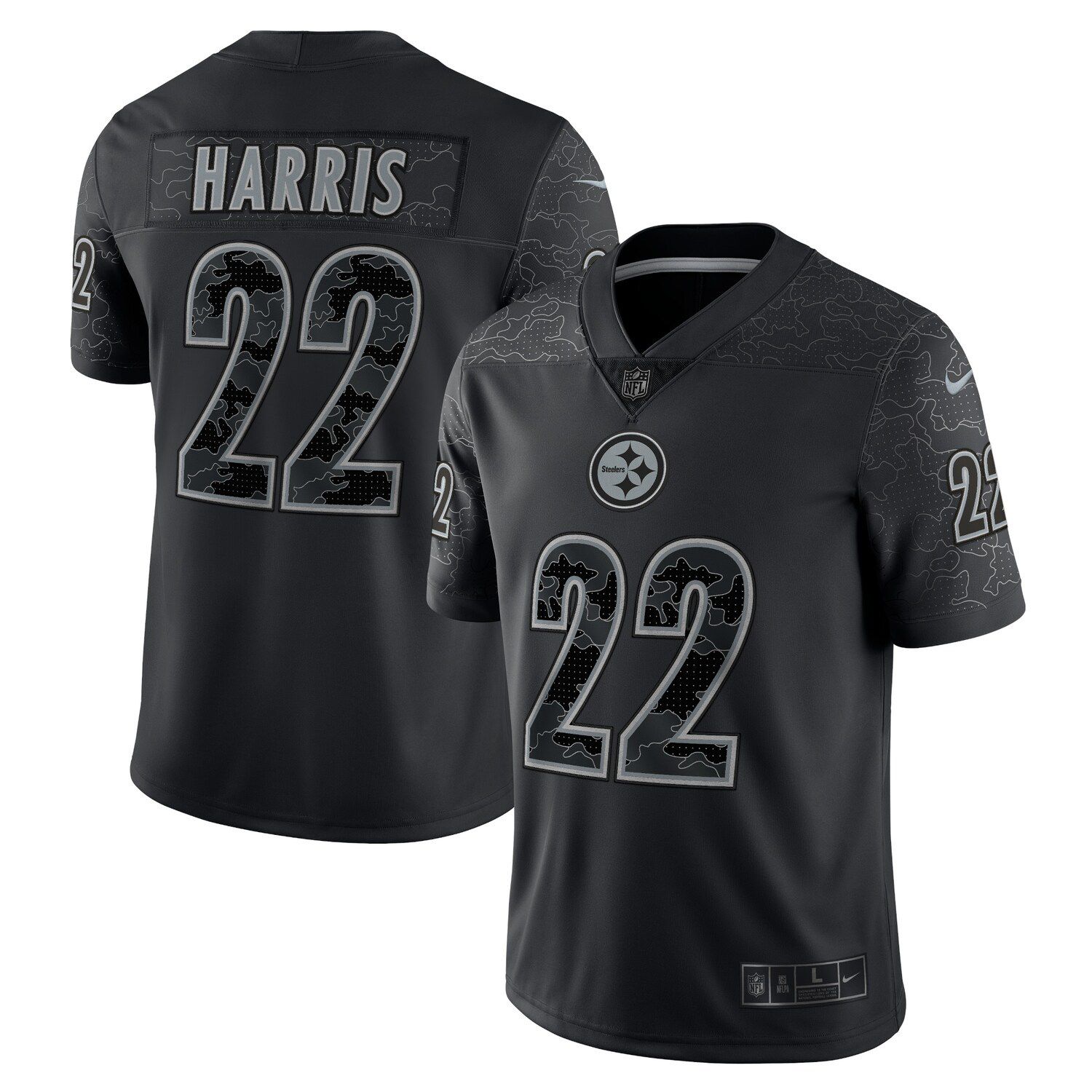 Youth Nike Najee Harris Gold Pittsburgh Steelers Inverted Game Jersey