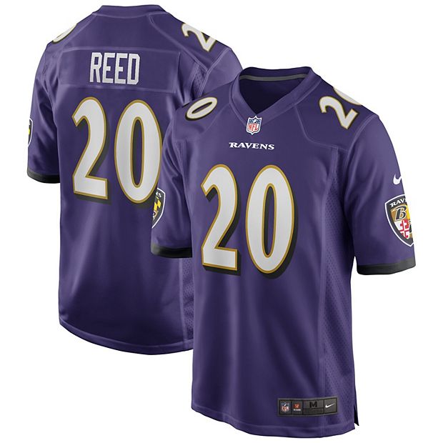 Women's Nike Ed Reed Purple Baltimore Ravens Game Retired Player Jersey