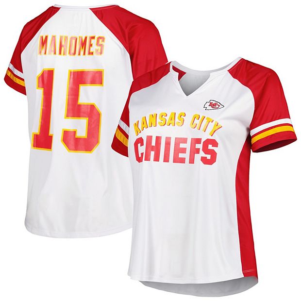 Patrick Mahomes Womens Kansas City Chiefs White Road Game Football Jersey