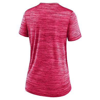 Women's Nike  Pink San Diego Padres City Connect Velocity Practice Performance V-Neck T-Shirt