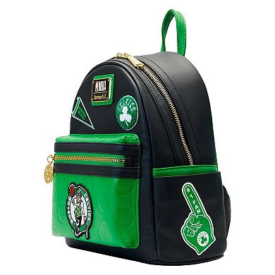 Loungefly Boston Celtics Patches Mini Backpack