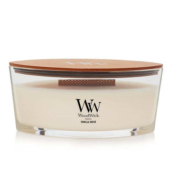 WoodWick® Vanilla Musk Ellipse Jar Candle