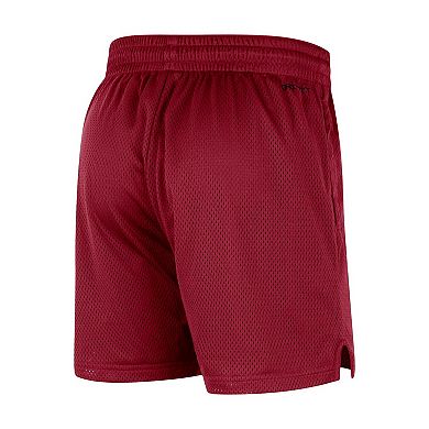 Men's Nike Crimson Oklahoma Sooners Mesh Performance Shorts