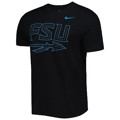 Men's Nike Black Florida State Seminoles Color Pop T-Shirt