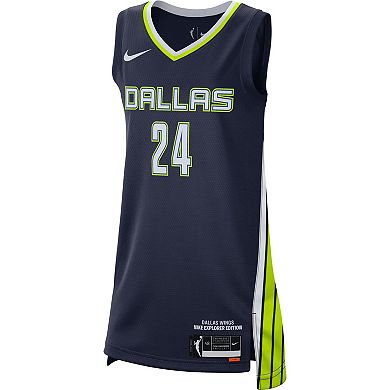 Women's Nike Arike Ogunbowale Navy Dallas Wings 2021 Explorer Edition Victory Player Jersey