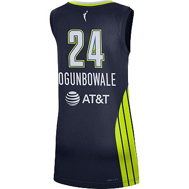 Women's Nike Arike Ogunbowale Navy Dallas Wings 2021 Explorer Edition Victory Player Jersey