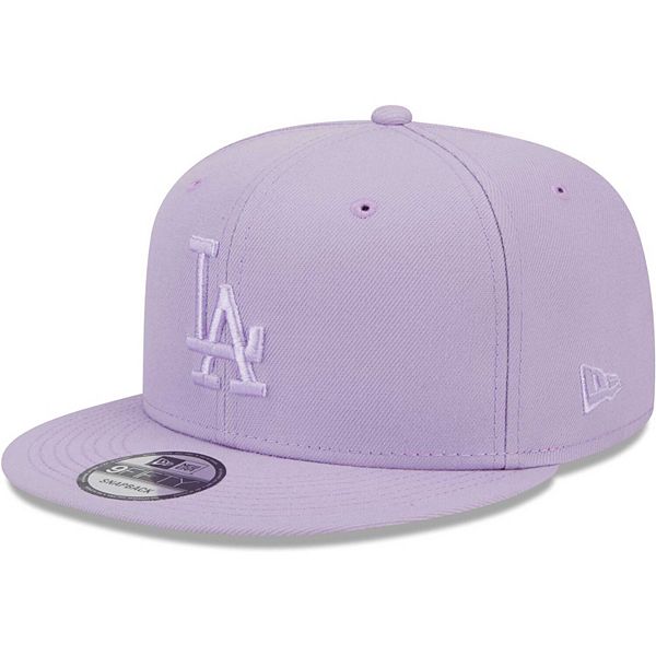 Men's New Era Lavender Los Angeles Dodgers Spring Color Basic 9FIFTY ...