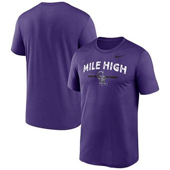 Men's Nike Purple Colorado Rockies Local Legend T-Shirt