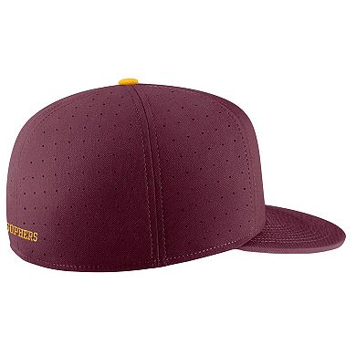 Men's Nike Maroon Minnesota Golden Gophers Aero True Baseball Performance Fitted Hat
