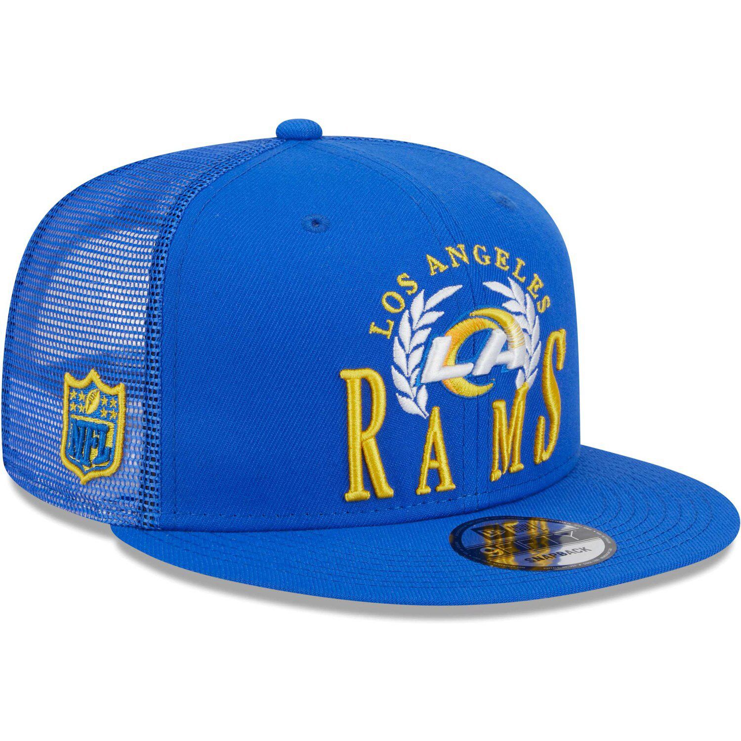 Los Angeles Rams New Era 2023 Salute To Service 9FIFTY Snapback Hat -  Camo/Royal