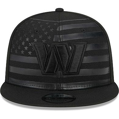 Men's New Era Black Washington Commanders Independent 9FIFTY Snapback Hat