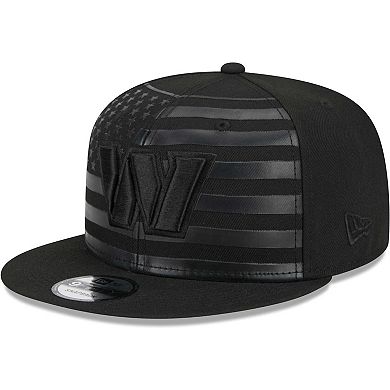 Men's New Era Black Washington Commanders Independent 9FIFTY Snapback Hat