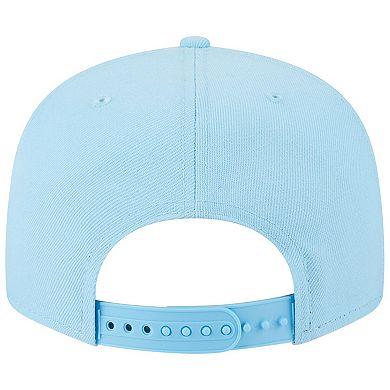 Men's New Era Light Blue Oakland Athletics Spring Color Basic 9FIFTY Snapback Hat