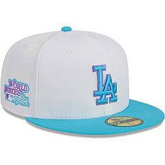 Men's New Era White/Royal Los Angeles Dodgers Stacked A-Frame