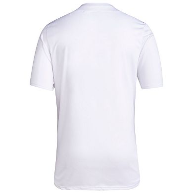 Men's adidas White NC State Wolfpack Team Baseball Jersey