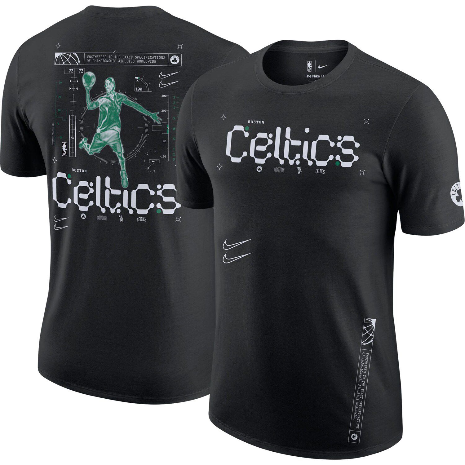 Men's Nike Kelly Green Boston Celtics 2022 NBA Finals Spirit T-Shirt