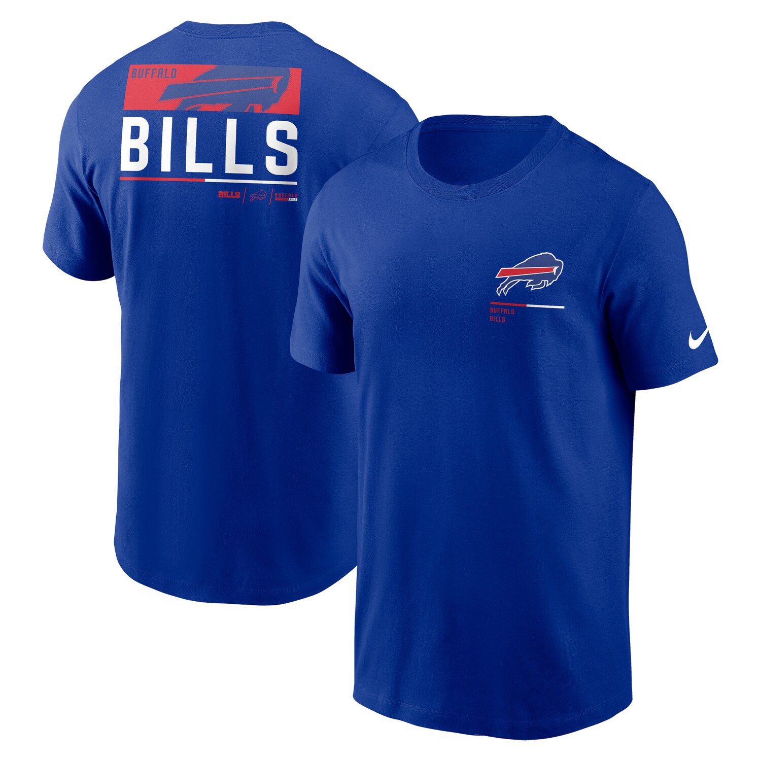 Fanatics Men's Branded White Buffalo Bills Big and Tall City Pride T-shirt