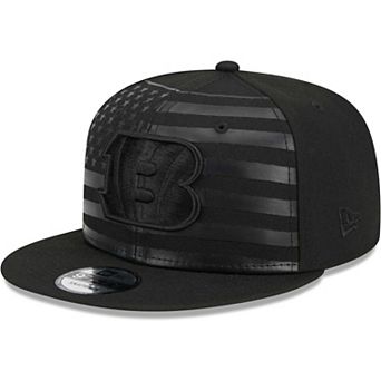 Men's New Era Black Cincinnati Bengals Independent 9FIFTY Snapback Hat